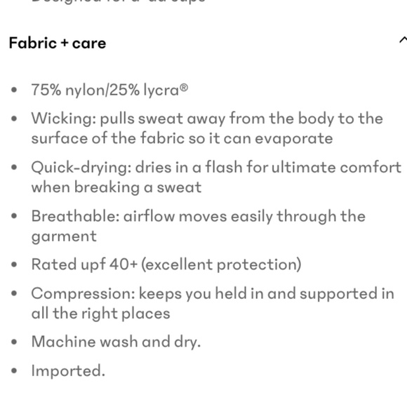 Athleta Purpose Crop Sports Bra D-DD, XL, New with Tag - Picture 7 of 7